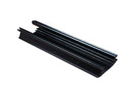 Long Black / Silver Anodize Aluminum Alloy Extruded Profiles Of LED Fluorescent Tube For Daylight & Sunlight Lamp