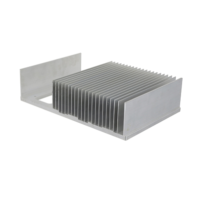 Customized Color Extruded Aluminum Heatsink Anodizing / Powder Coating / Electrophoresis