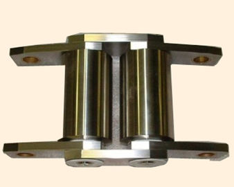 Aluminum / SS Lathe Fabrication CNC Machining Process Hydraulic Cylinder Fixing Mounting Parts