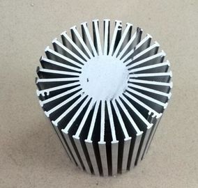 Customized Industrial LED Aluminum Heat Sinks Anodized Sunflower Heatsink