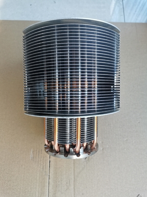 1500W Round Heatsink With Fan Big Power Heat pipes Fin Aluminum Heat Sink Fan Cooler