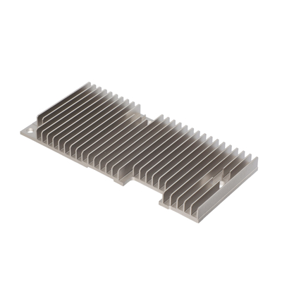Anodizing Skiving Heat Sink Customized Weight For Industrial Use