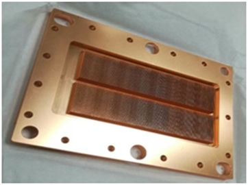 Precision Brass Stamping Cooling Heatsink Skiving And Machining Heat Sink with Antioxidant Treatment