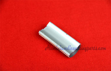 Short Silver Anodize Aluminum Alloy Extruded Profiles Of LED Fluorescent Tube For Sunlight Lamp