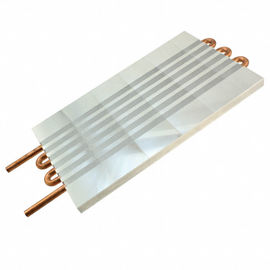 Cold Plate Copper Tube Water Cooled Aluminum Heat Sinks 500*500mm ISO9001
