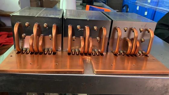 LED Strip Illumination Sintered Copper Pipe Heat Sink Copper Based Struded Radiator